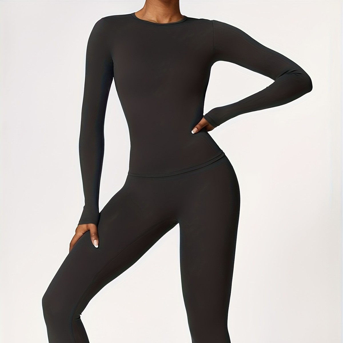 Pilates Is Yoga - Tight-fitting yoga suit slim long-sleeved outdoor