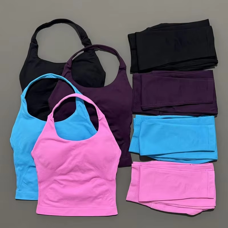 Pilates Yoga Set - 2 Pieces Sportswear Women Yoga Set