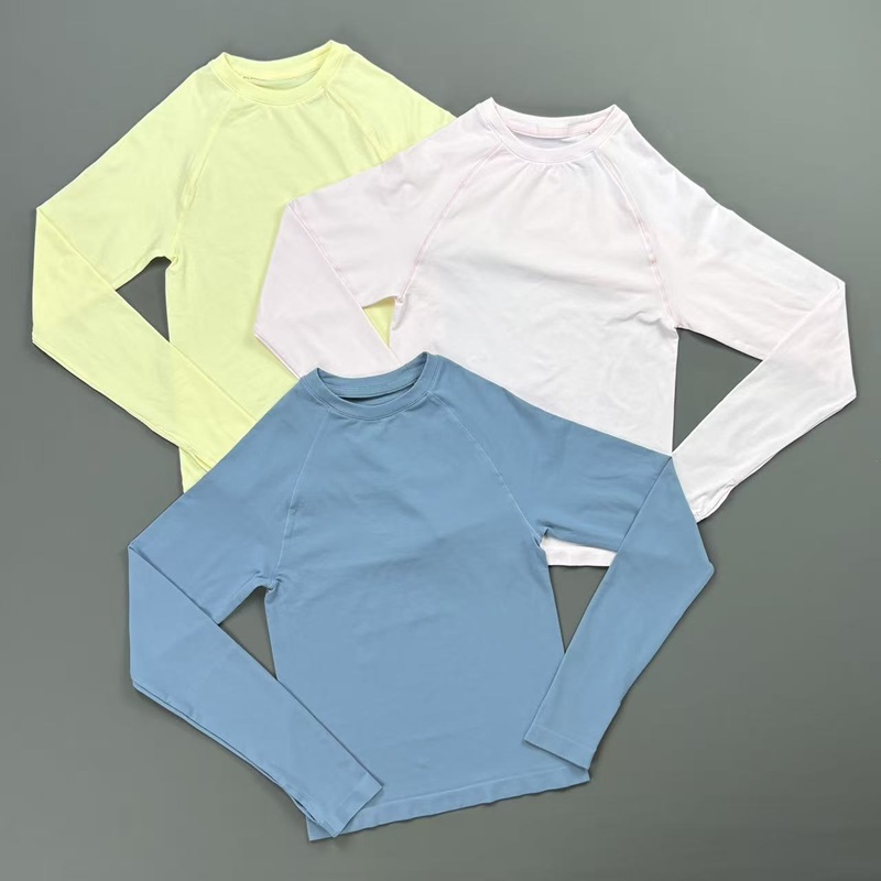 Pilates Yoga Wrap Top - Women Yoga Workout Defy Long Sleeve