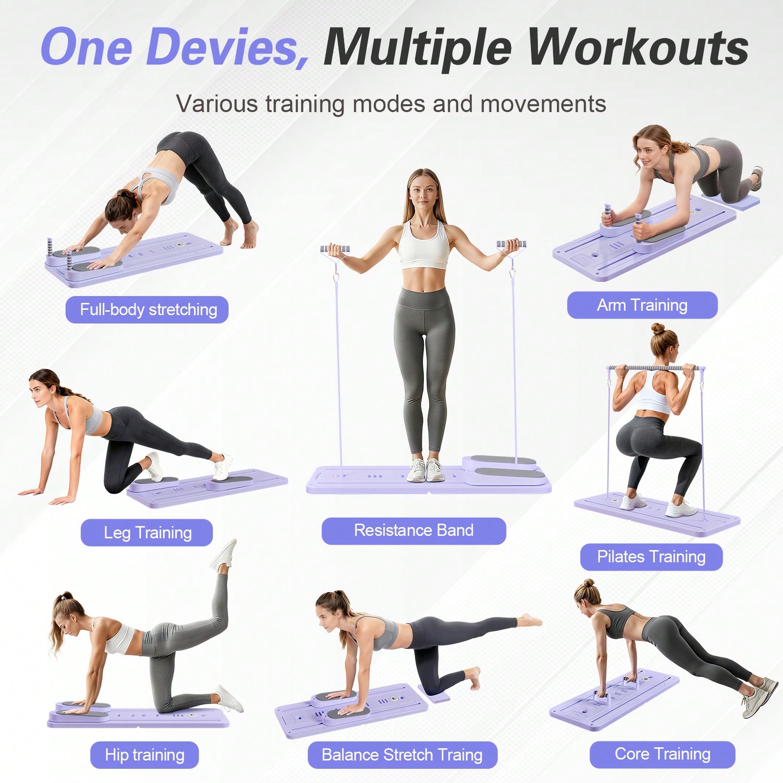Pilates Reformer With Bar, Pil - Pilates & Yoga Unleashed Studio 评论和价格