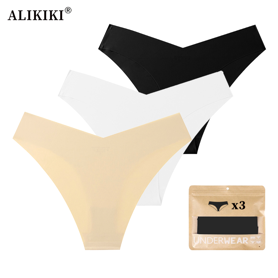 V-cut Seamless Thongs No Show  - Pilates V Yoga 评论和价格