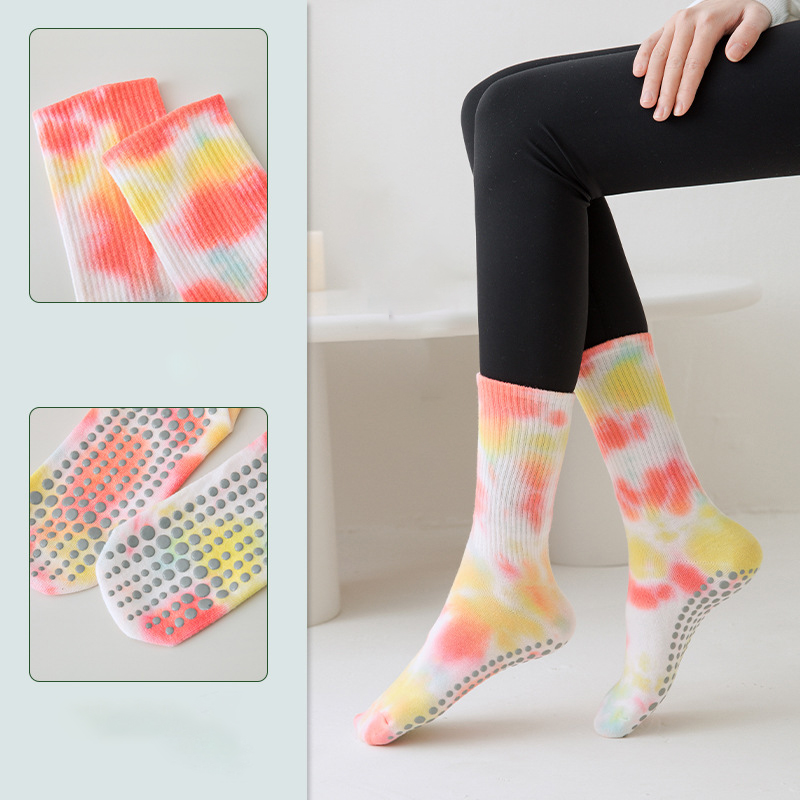 3 Pairs Gradient Yoga Socks fo - Youtube Yoga Pilates 评论和价格