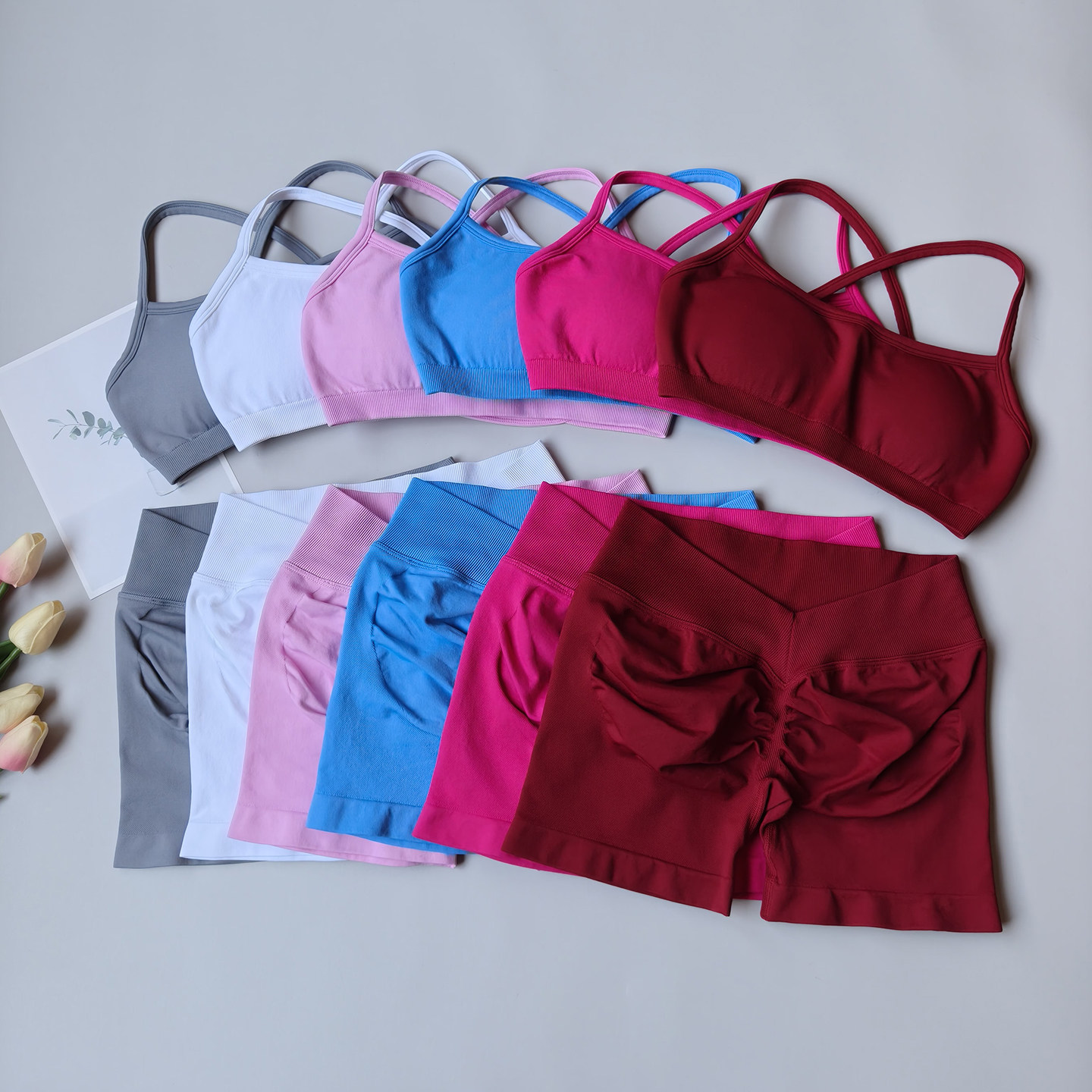 Women's Seamless Yoga Set Quic - Pilates V Yoga 评论和价格