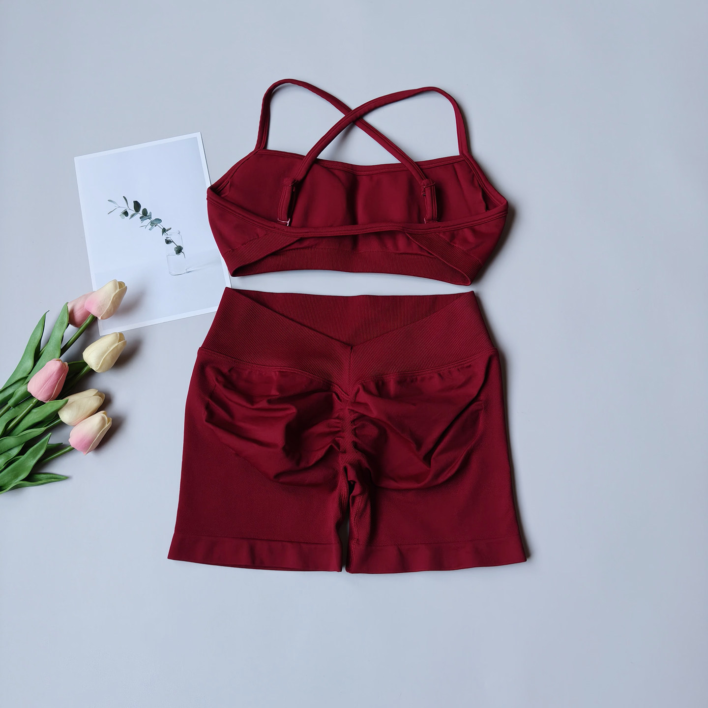 Women's Seamless Yoga Set Quic - Pilates V Yoga 评论和价格