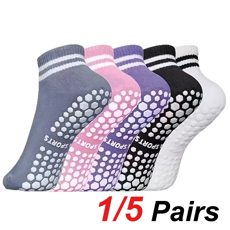 1/5 Pair Women's Silicone Anti - Pilates Is Yoga 评论和价格