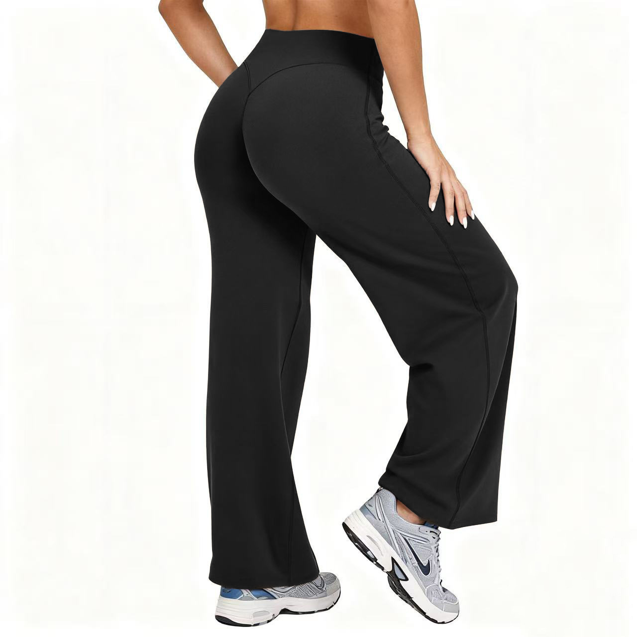Women Plus Size Yoga Wide-leg  - Pilates Is Yoga 评论和价格