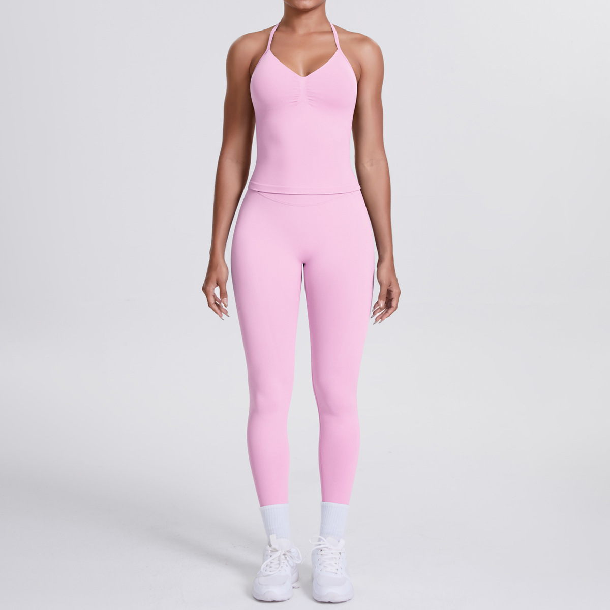 Women's Seamless Knitted Yoga  - Pilates V Yoga 评论和价格