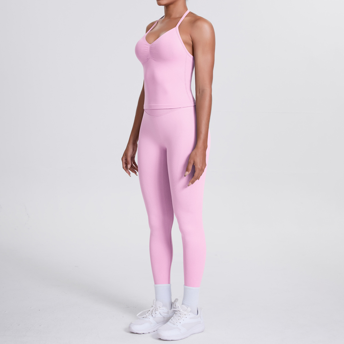 Women's Seamless Knitted Yoga  - Pilates V Yoga 评论和价格