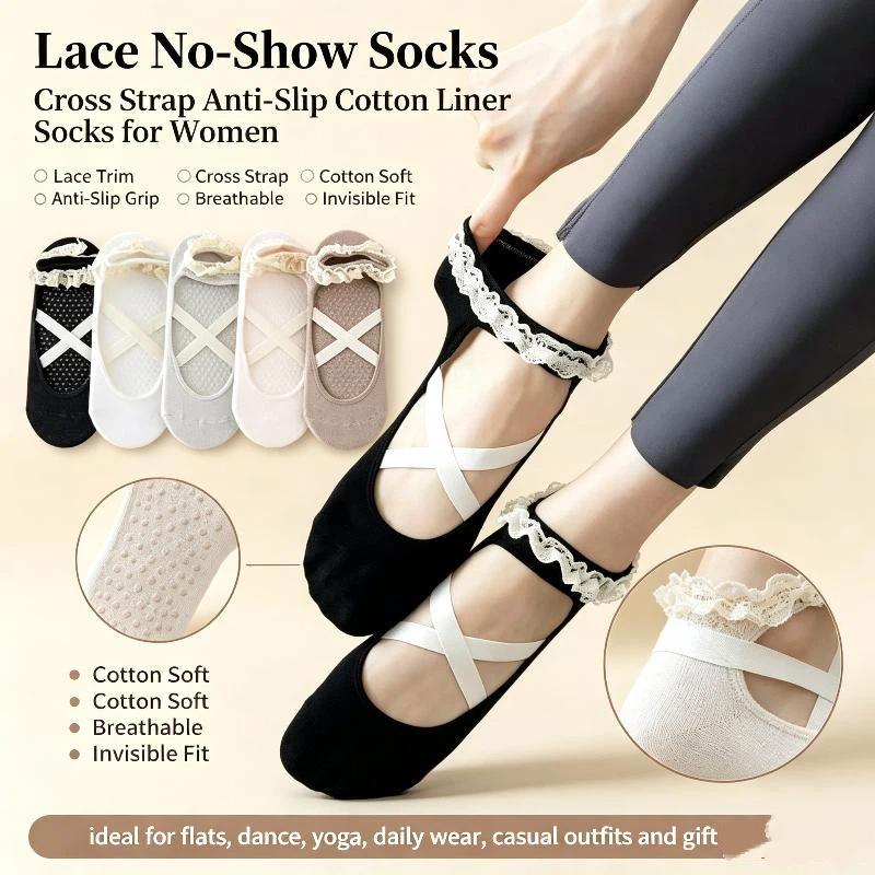 1Pairs Cute Lacework Pilates S - Pilates Is Yoga 评论和价格