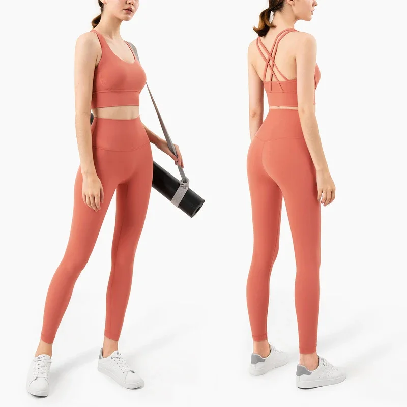 Summer New 2 Piece Yoga Clothe - Pilates Yoga Wrap Top 评论和价格