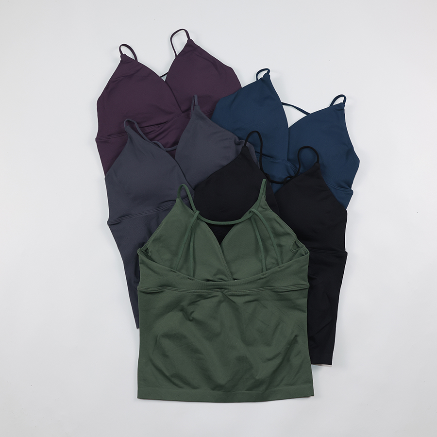 Twist Front Backless Gym Top W - Pilates V Yoga 评论和价格