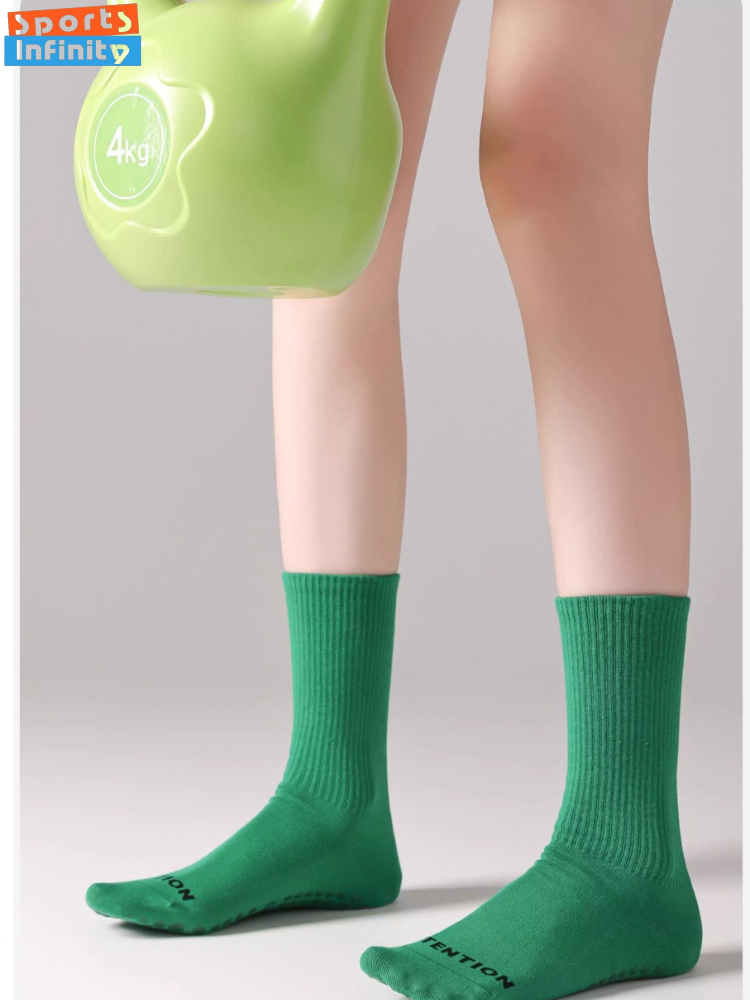 Solid Color Yoga Socks Anti Sl - Youtube Yoga Pilates 评论和价格