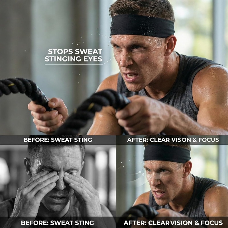 5Pcs Sport Elastic Headbands Y - Pilates Yoga Towel 评论和价格