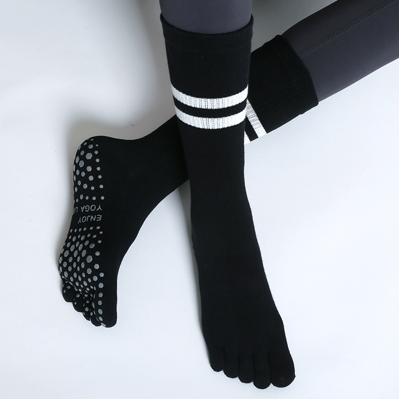 Women Non-slip Five Fingers Yo - Youtube Yoga Pilates 评论和价格
